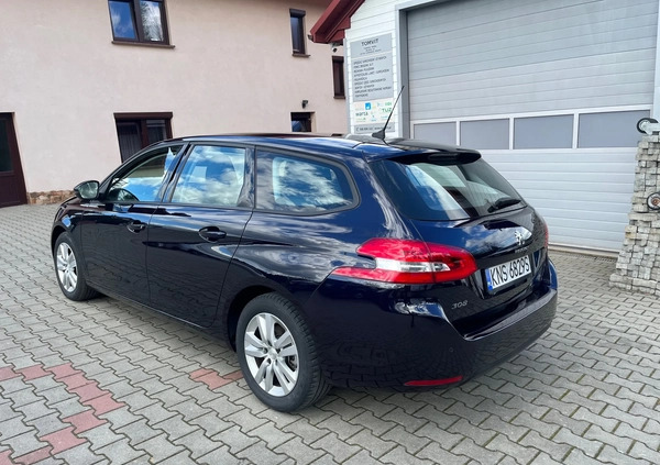 Peugeot 308 cena 58500 przebieg: 59917, rok produkcji 2019 z Mielec małe 56